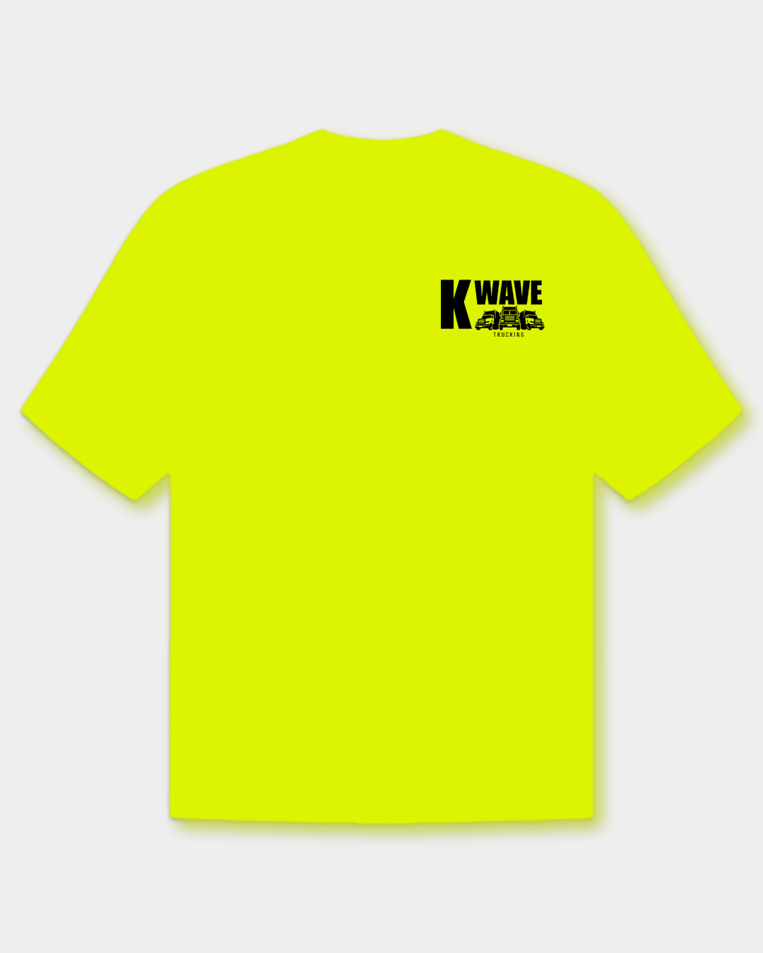 KwaveTrucking Safety Green T-Shirt