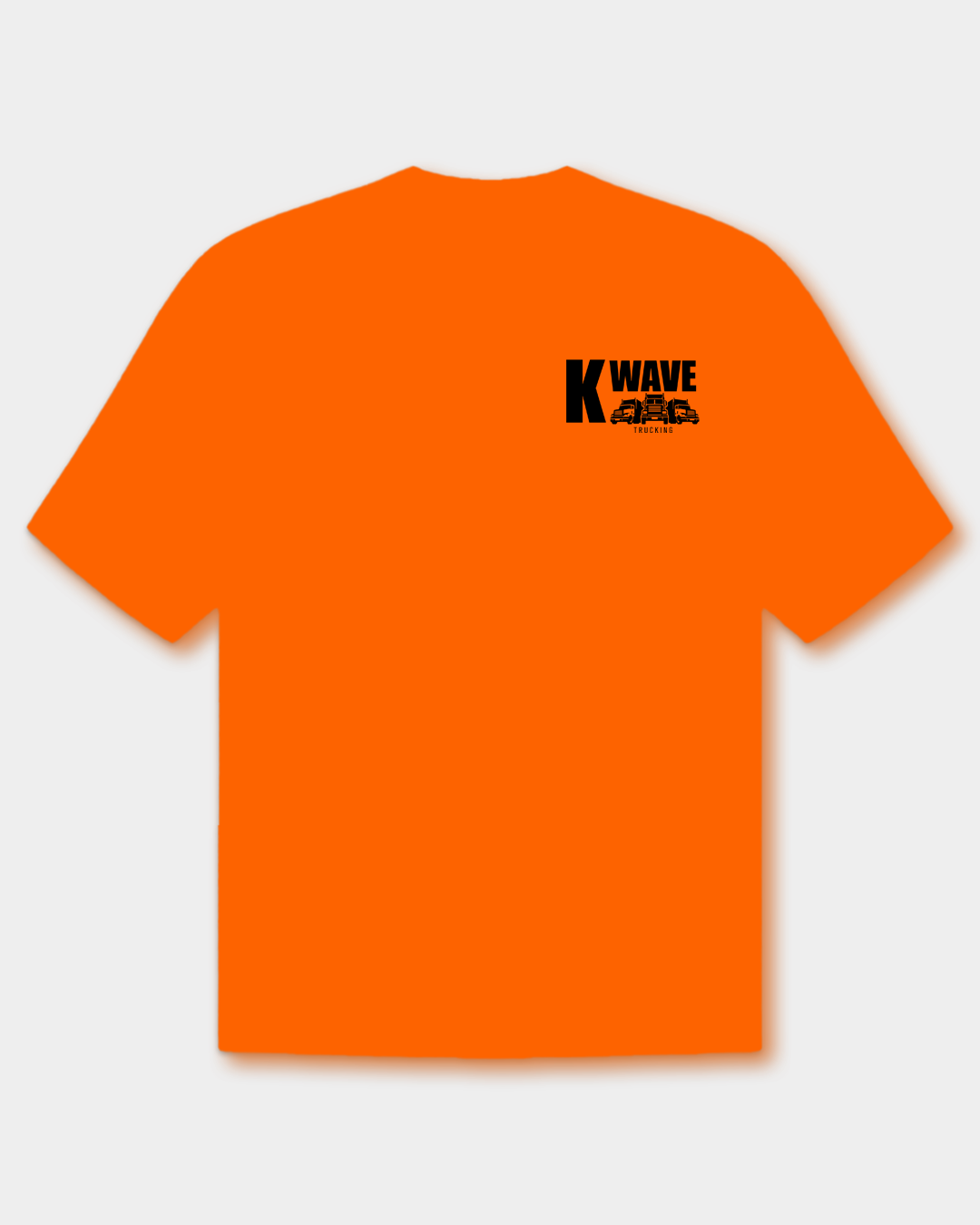 KwaveTrucking Safety Orange T-Shirt